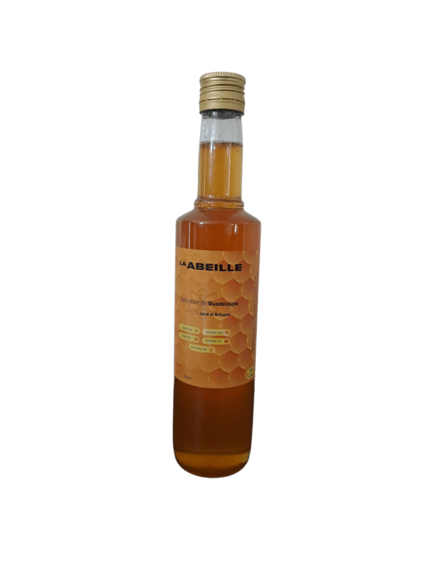 Demi litre normal – miel de Guadeloupe – Apiculture locale