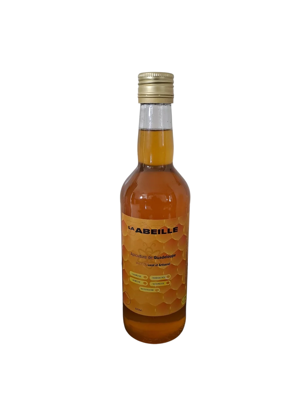 Demi litre normal – miel de Guadeloupe – Apiculture locale